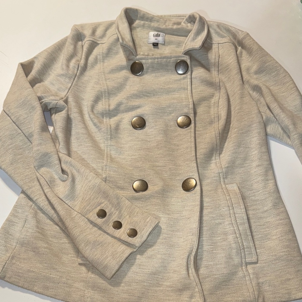 CAbi Cream‎ Double-Breasted Pea Coat